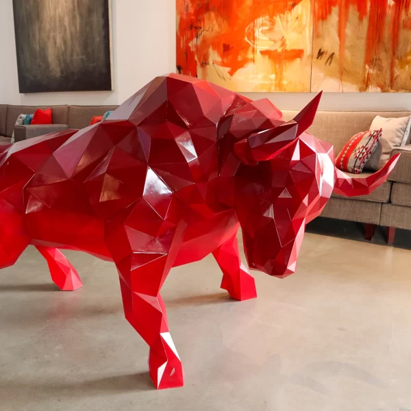 Bull Charging Position