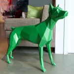 Green Doberman