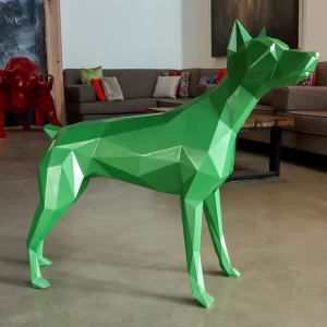 Green Doberman